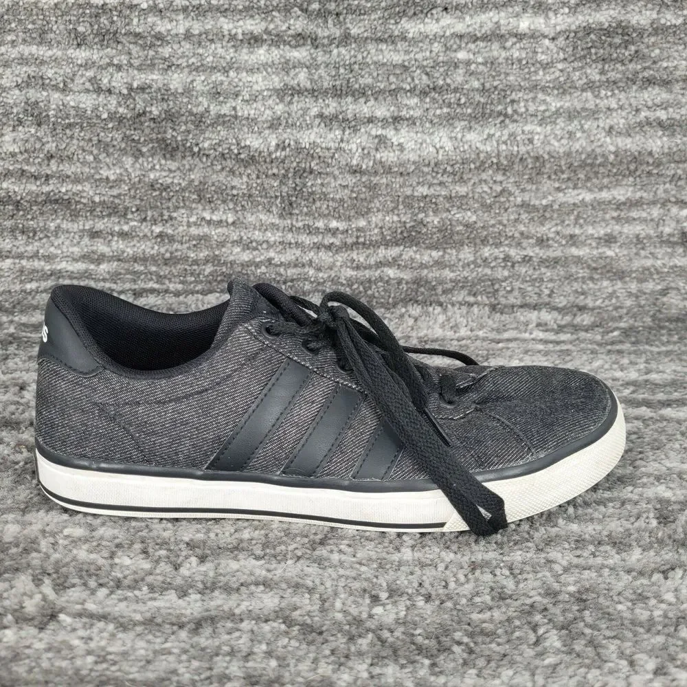 Adidas Superstar Neo Ortholite Men's Shoes Size 8 Black Canvas Sneakers‎ Casual